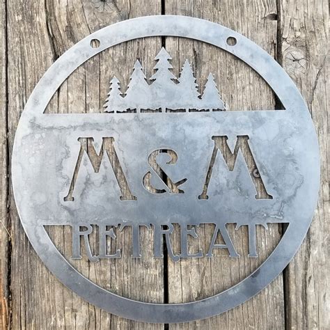 custom metal house sign|decorative metal signs for outside.